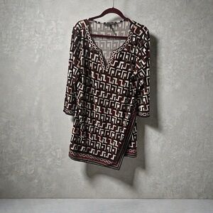 White House Black Market Mock Wrap Dress/Tunic